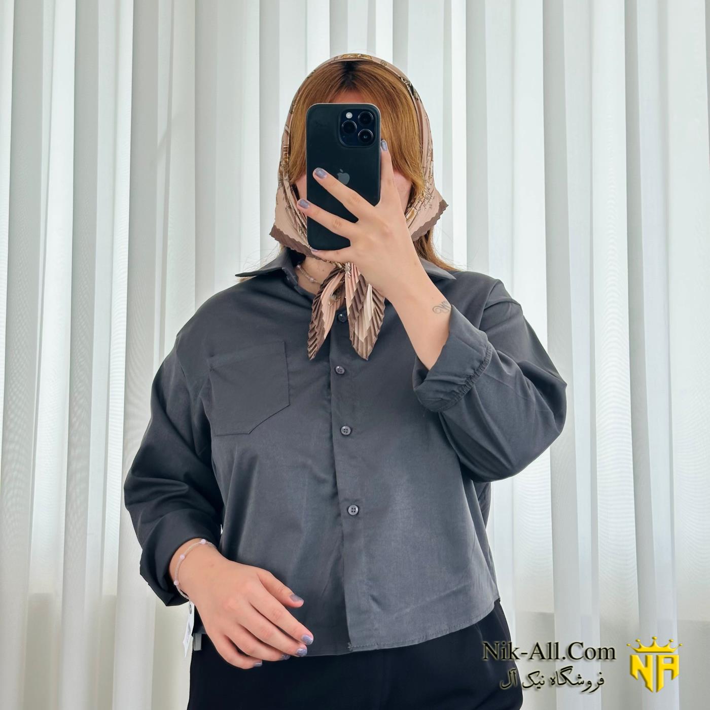 شومیز کراپ وارداتی 