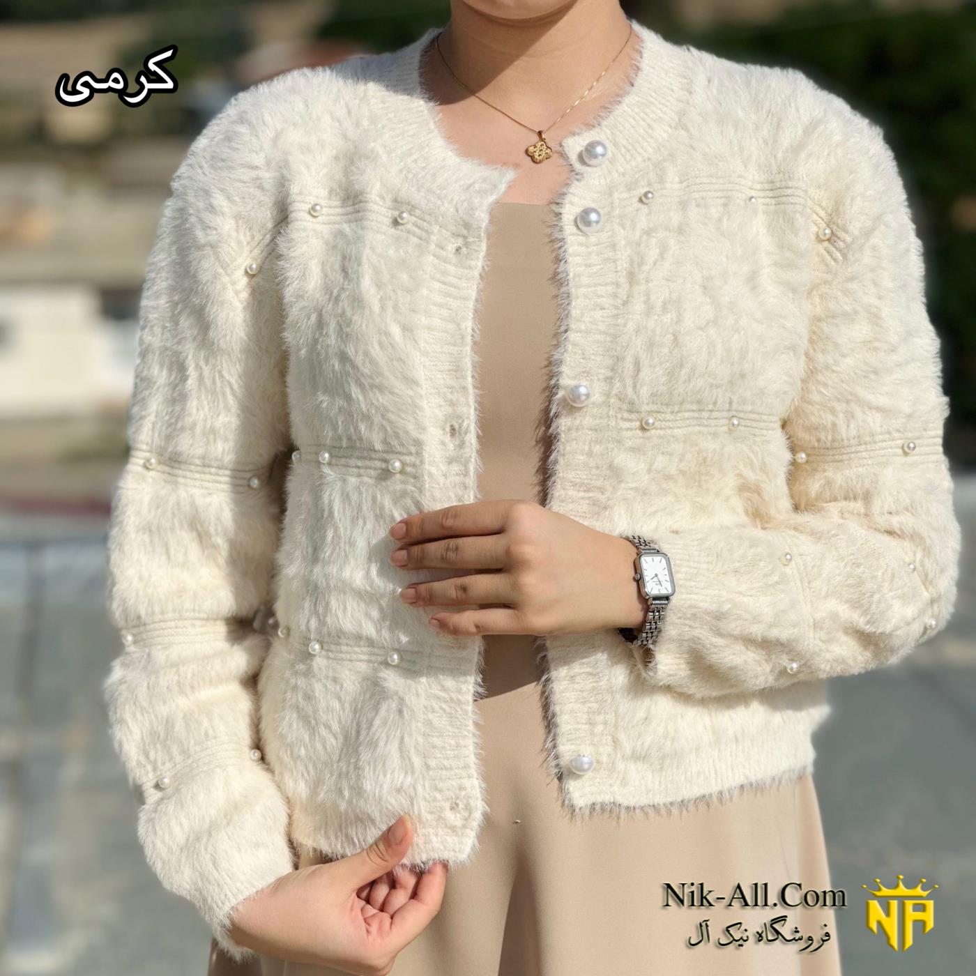 بافت زنانه مرواریدی