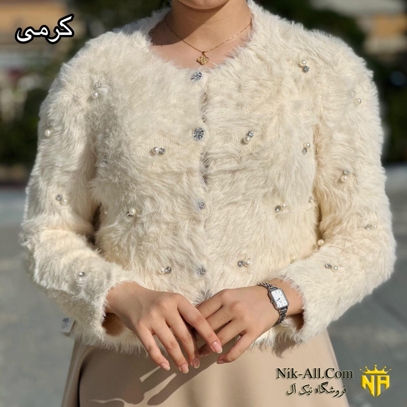 بافت دخترانه مرواریدی 