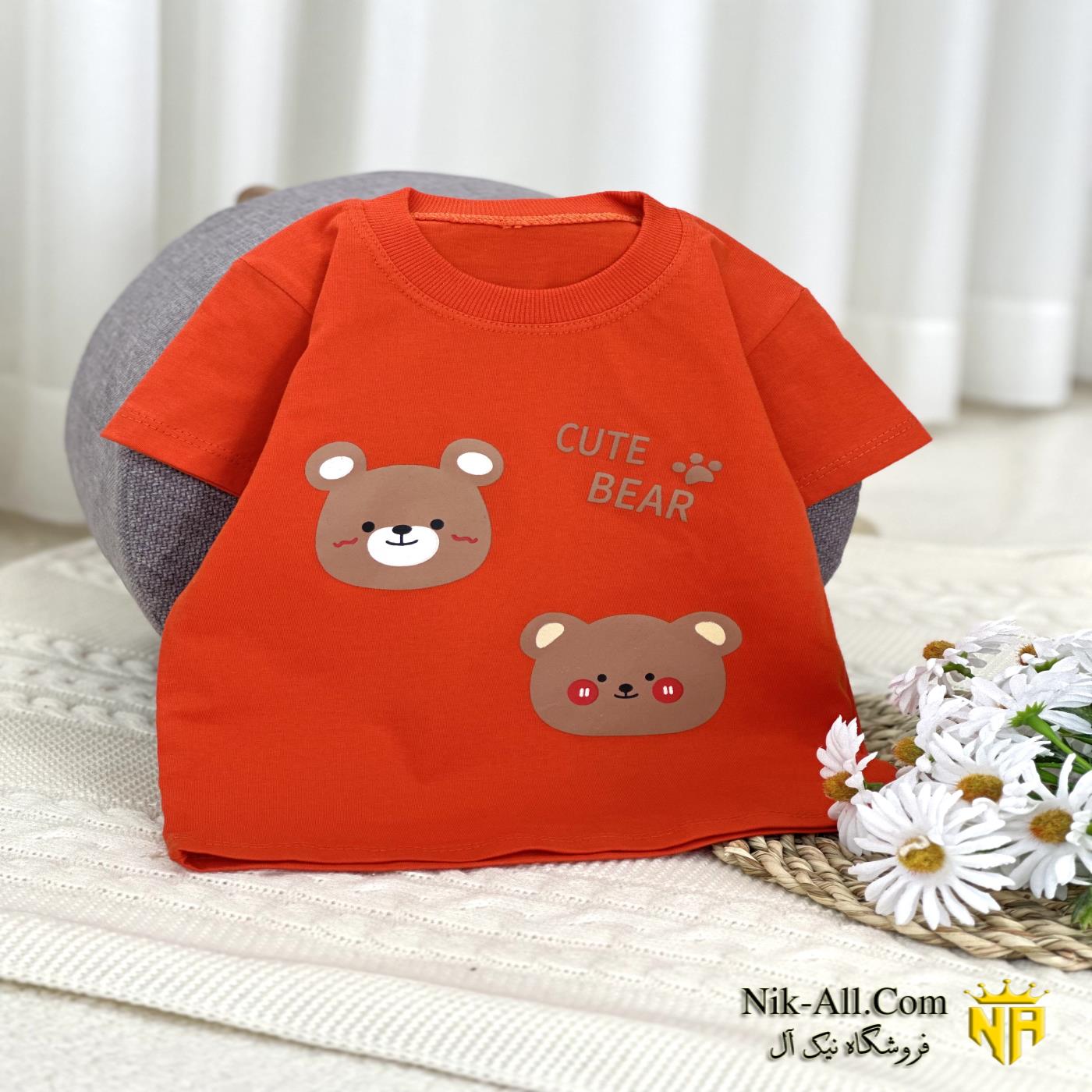 تیشرت پسرانه کیوت سایز 40