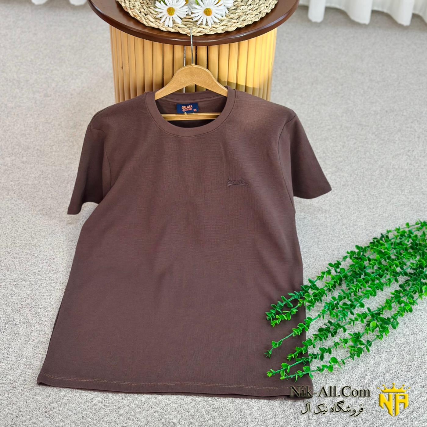 تیشرت مردانه بیسکوئیتی 3XL