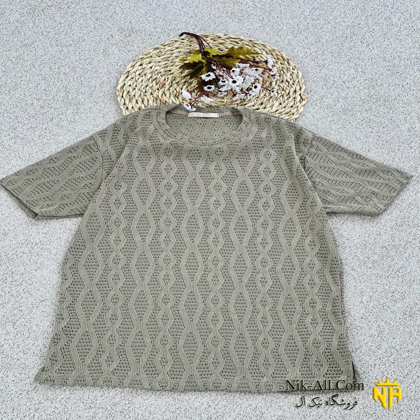 تیشرت مردانه سبز