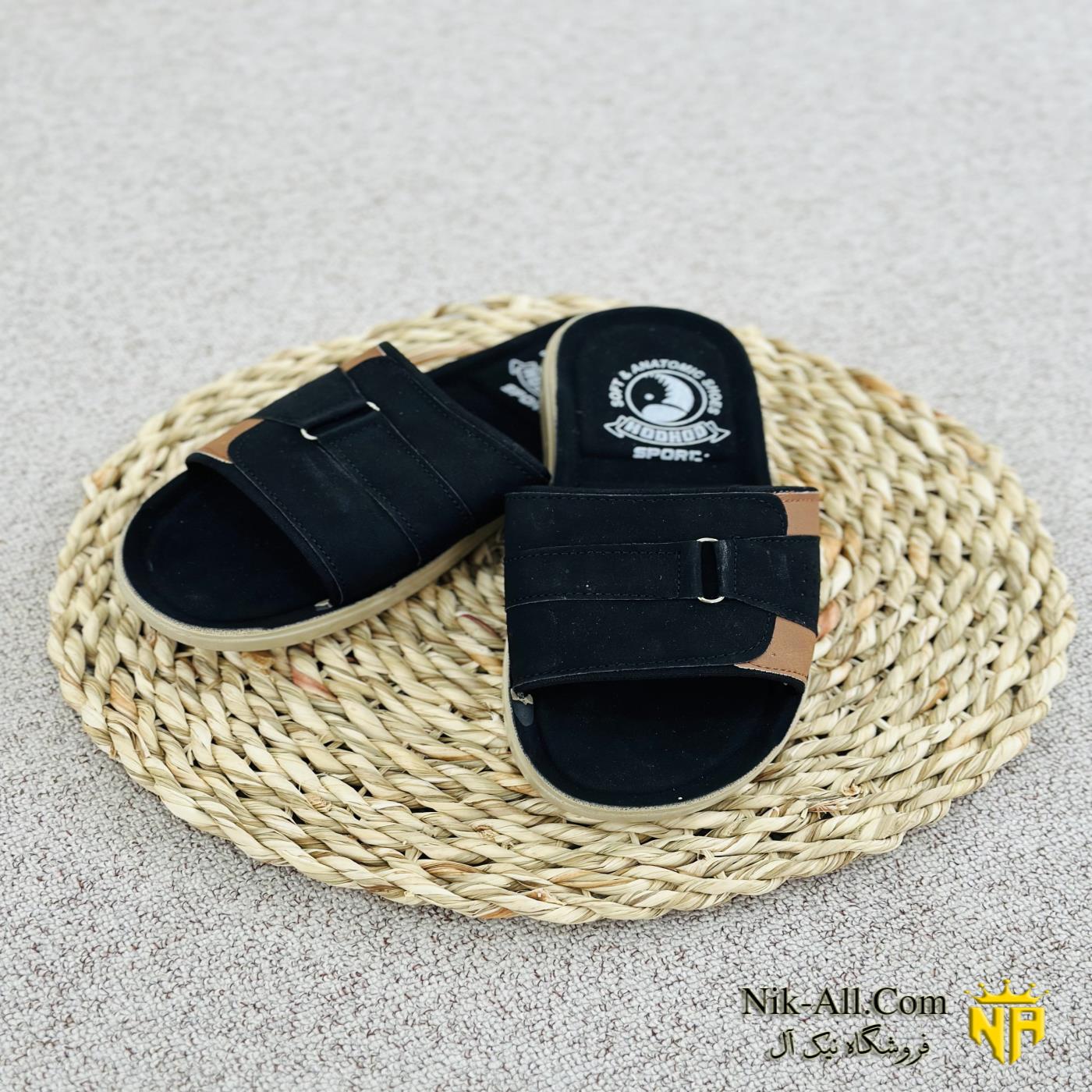 صندل مردانه مشکی 217