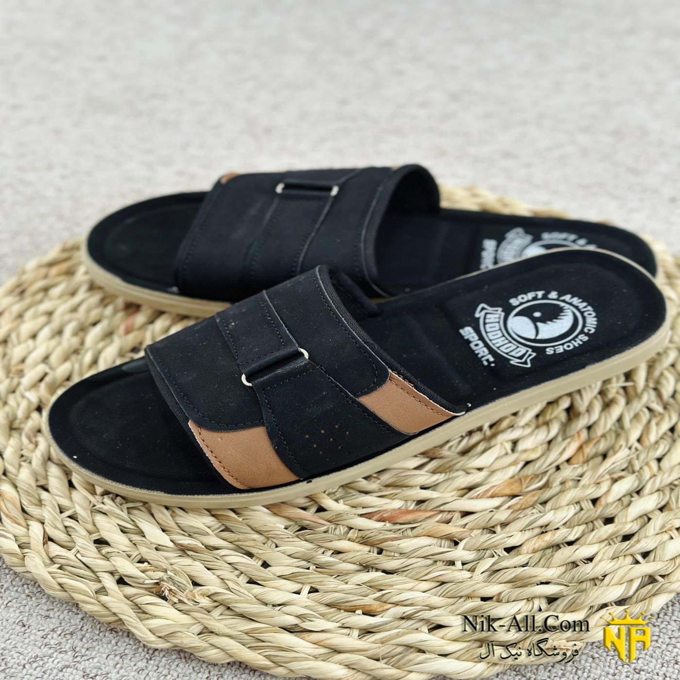 صندل مردانه مشکی 217