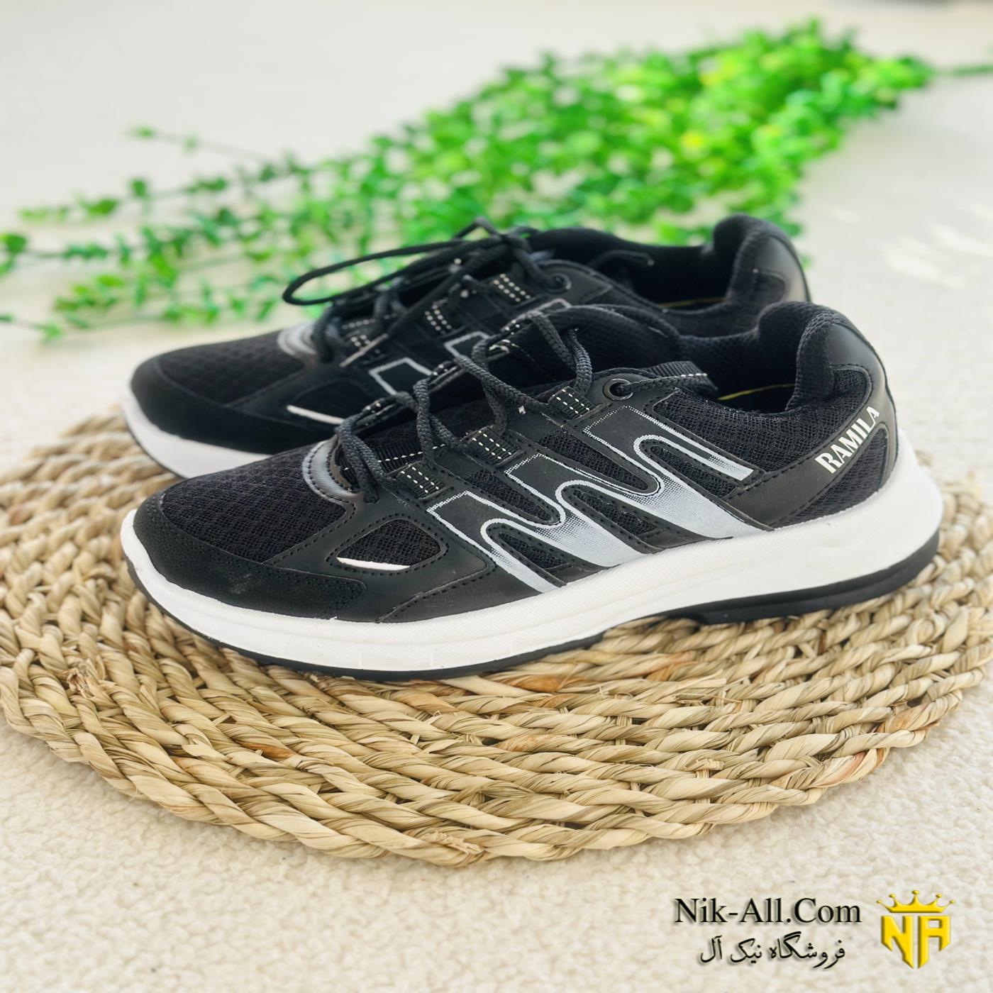 رامیلا زنانه مشکی سفید