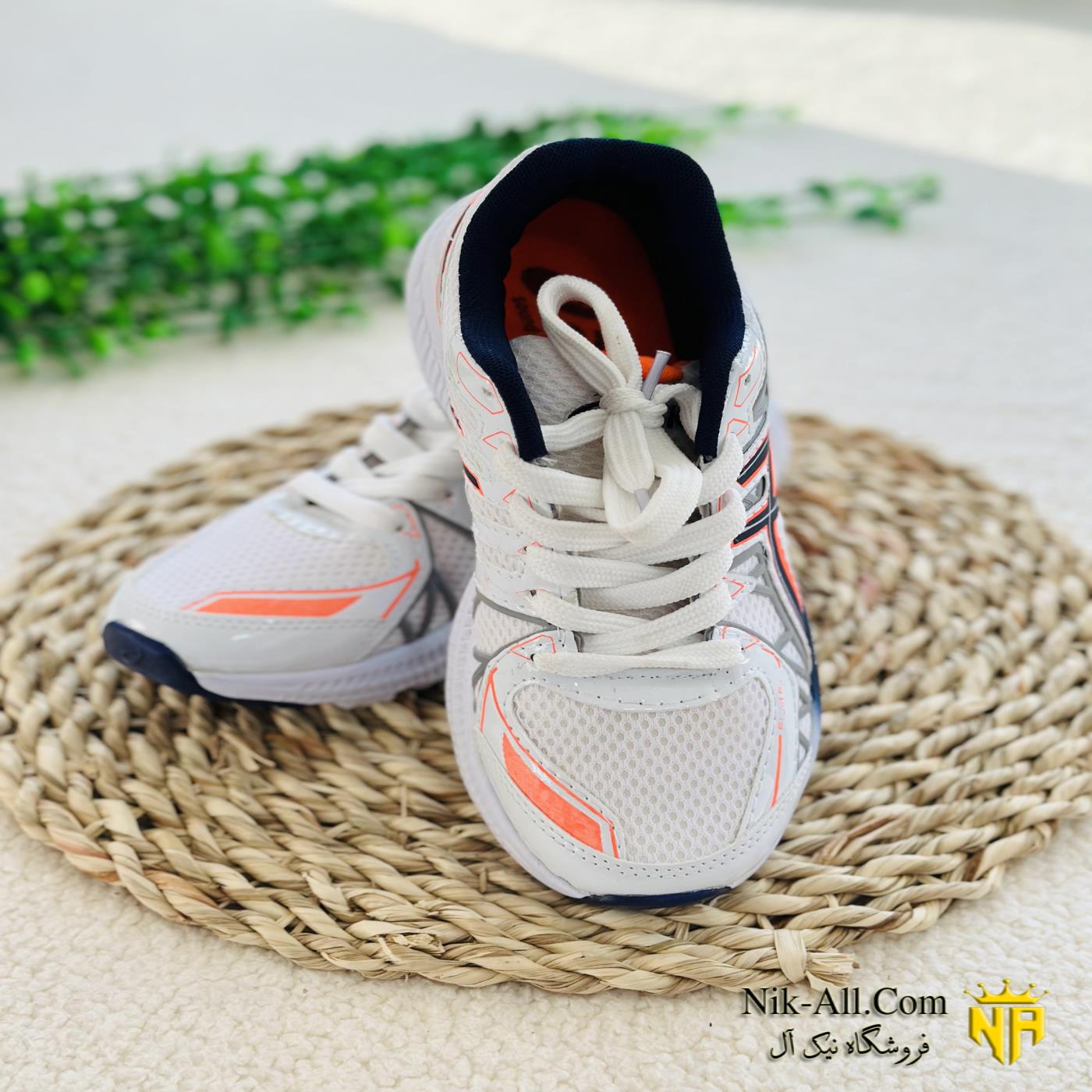 آسیکس سفید نارنجی