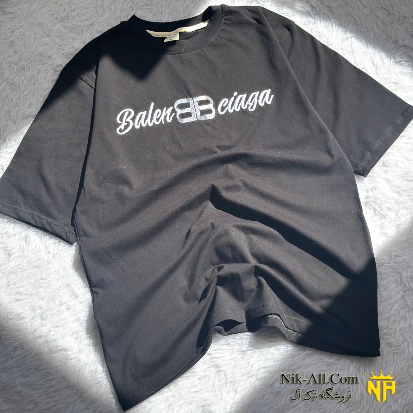 تیشرت یقه گرد پنبه XL