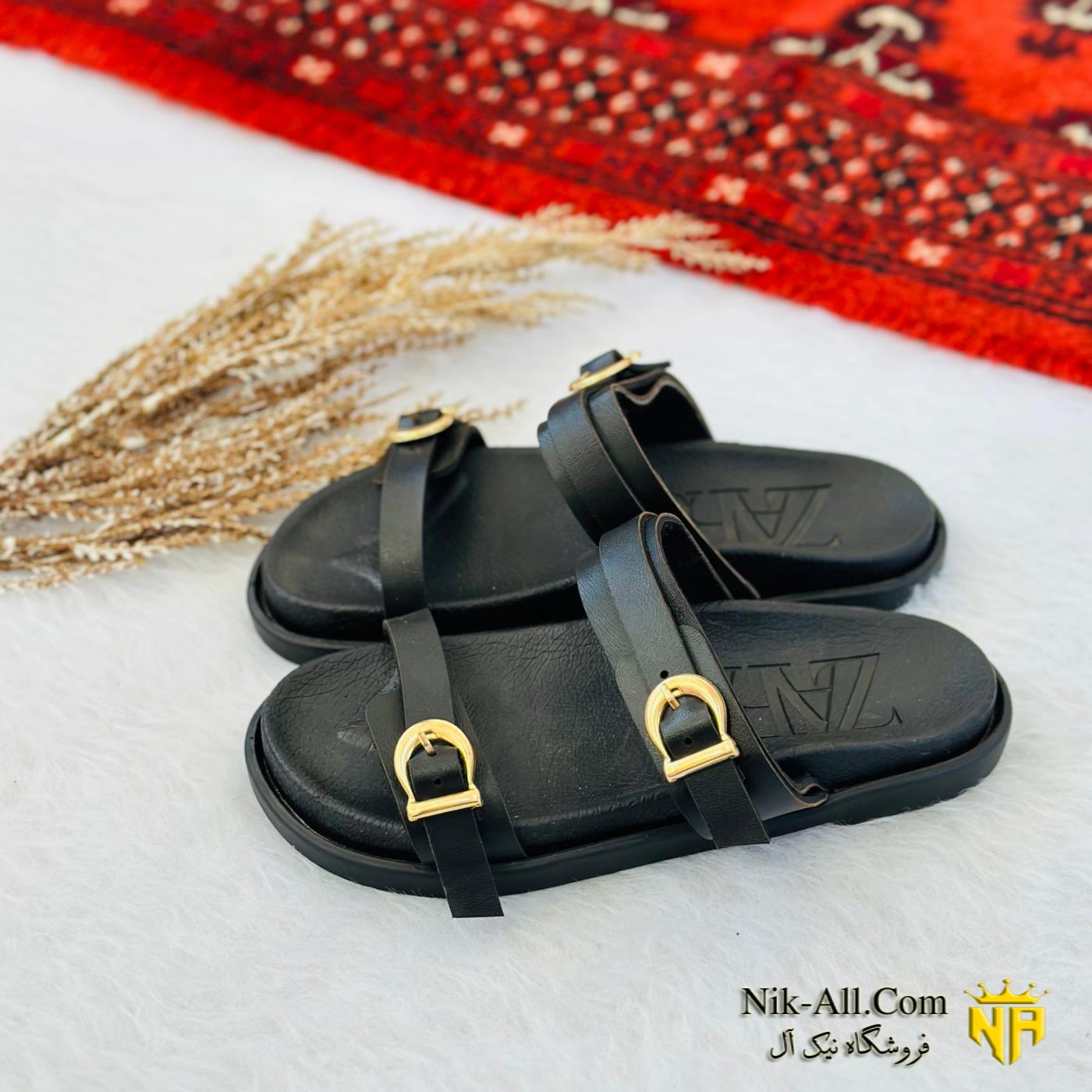 طبی زنانه دو بنده مشکی 