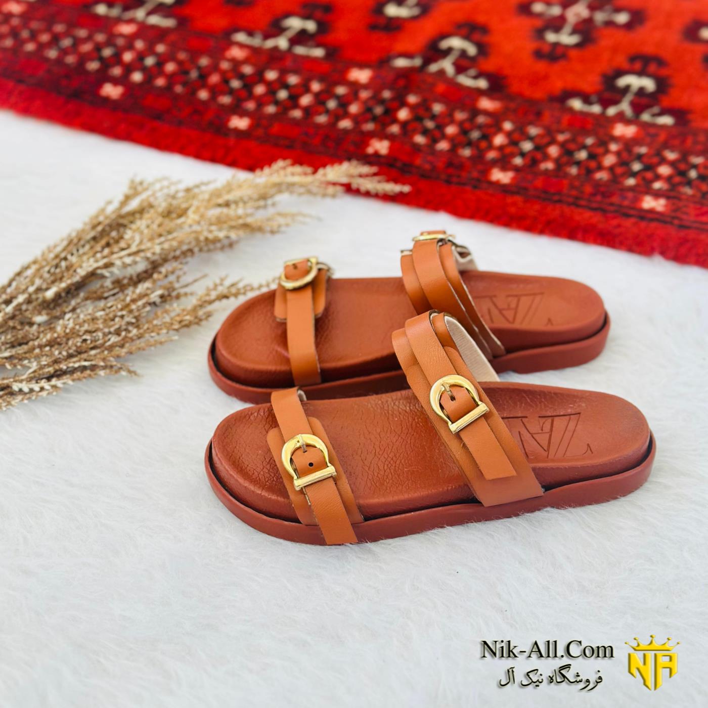 طبی زنانه دو بنده عسلی 