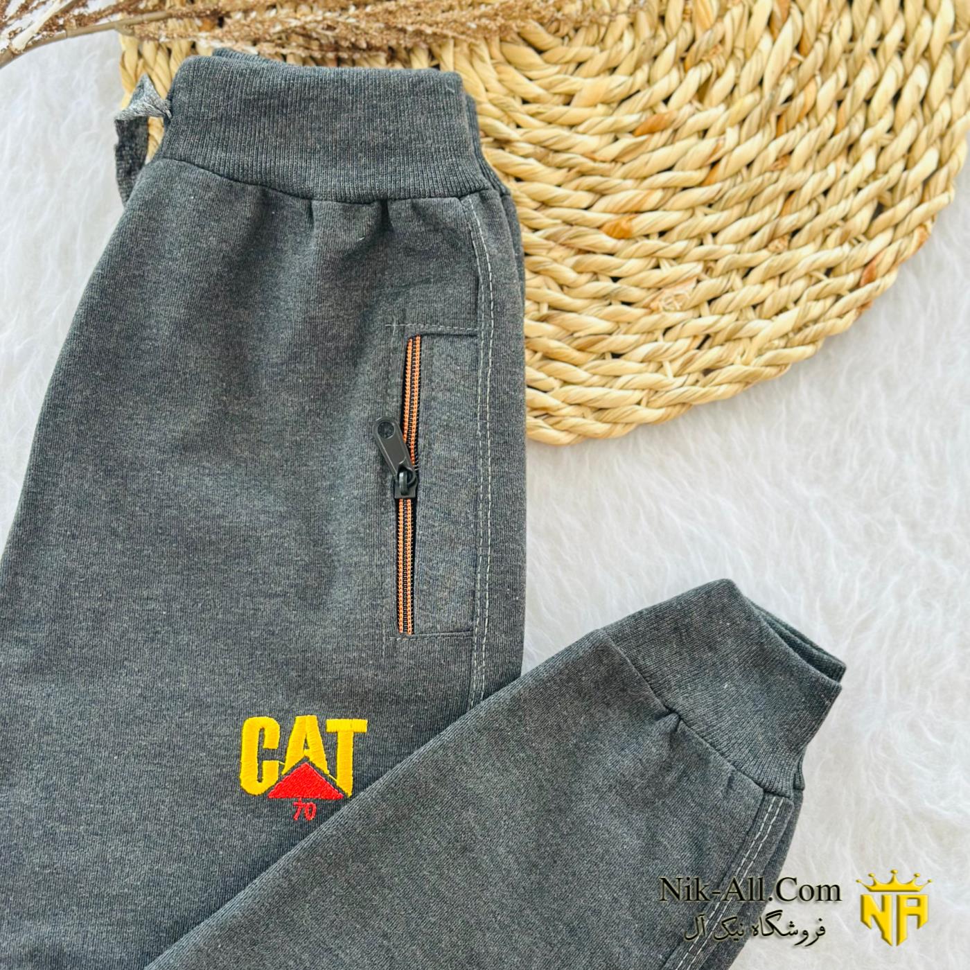 شلوار ملانژ کت توسی روشن .