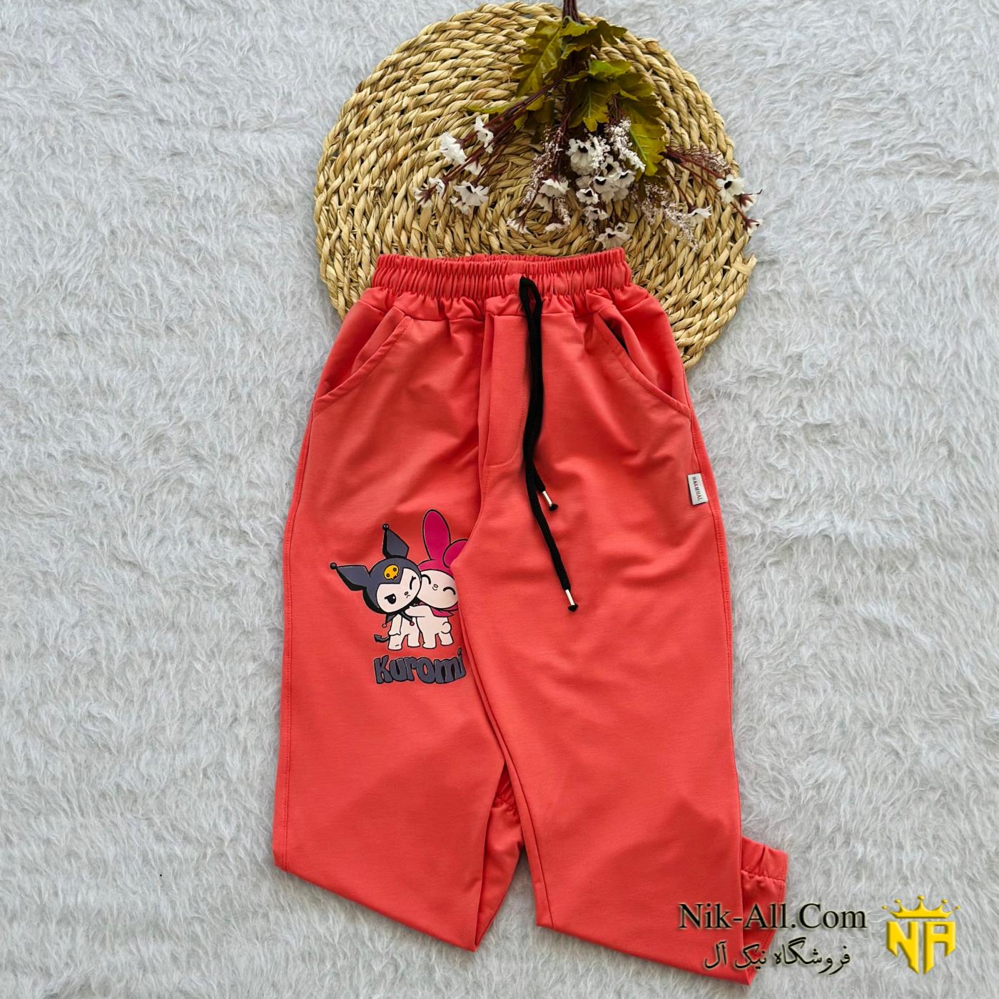 شلوار اسپان رنگی سایز 70