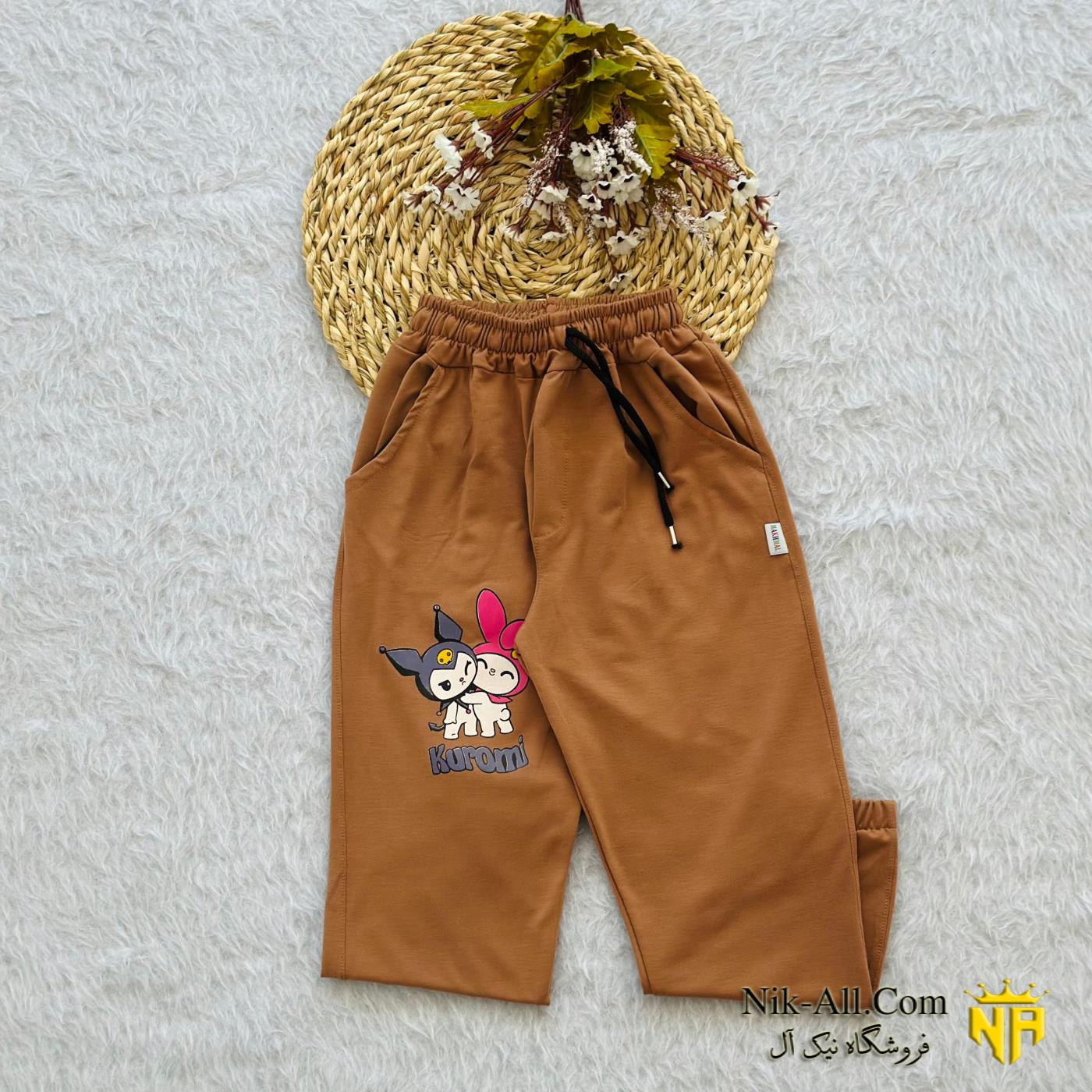 شلوار اسپان رنگی سایز 80