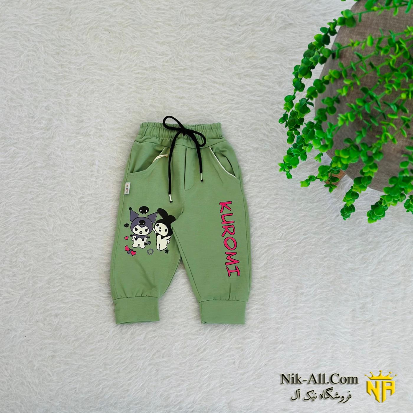 شلوار اسپان رنگی سایز 40