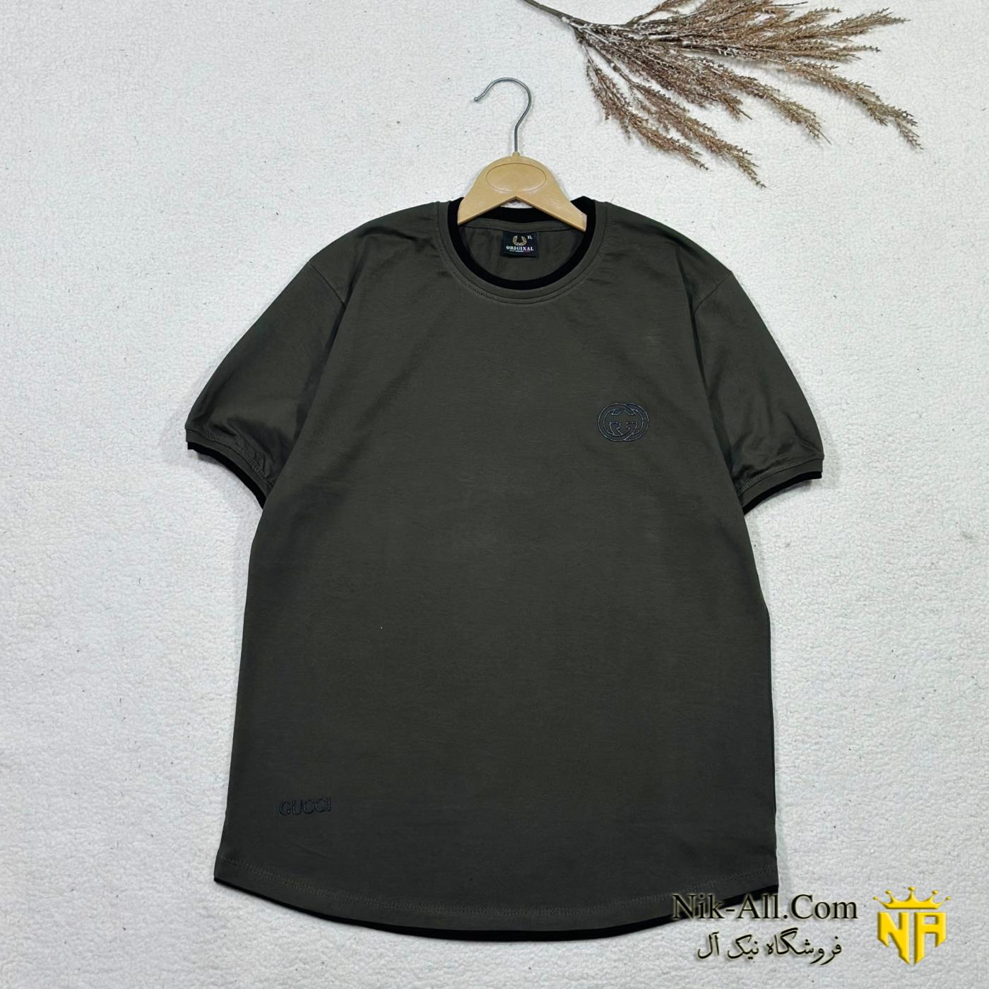 تیشرت مردانه یقه گرد 2XL 