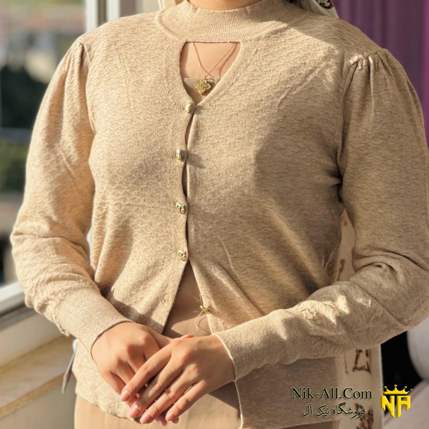 ژاکت زنانه قلبی