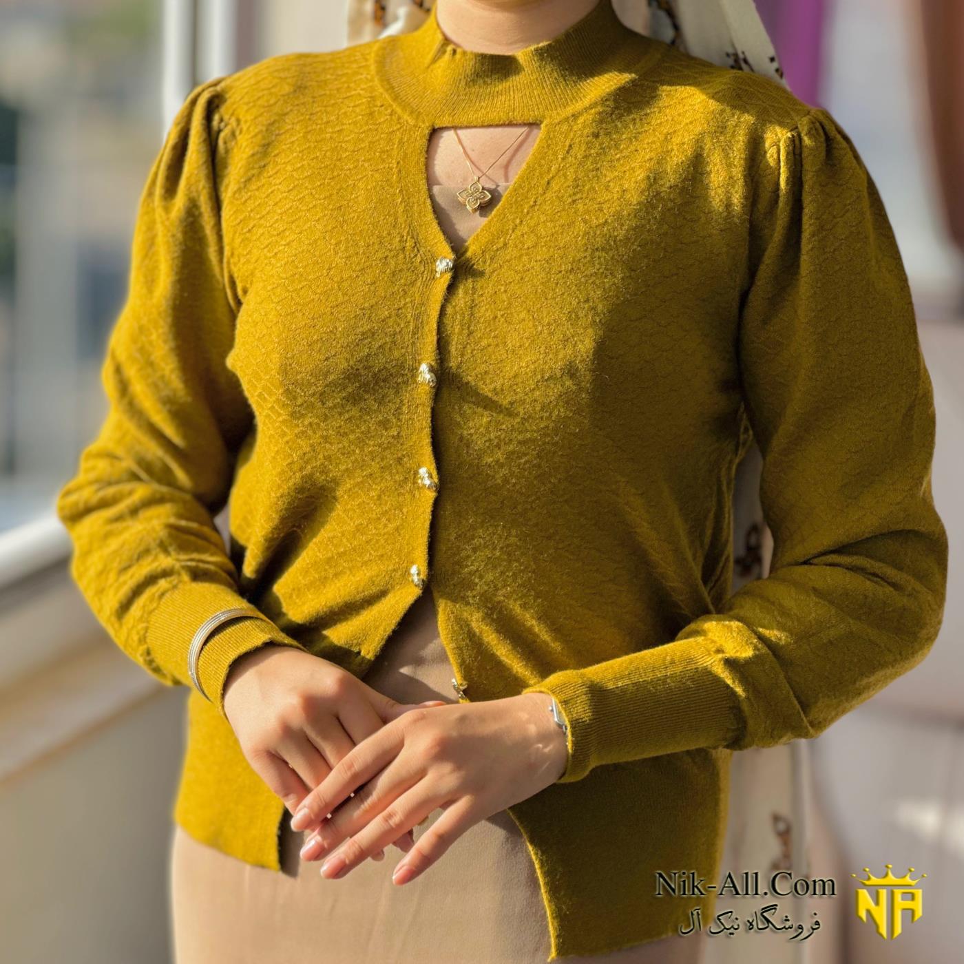 ژاکت زنانه قلبی