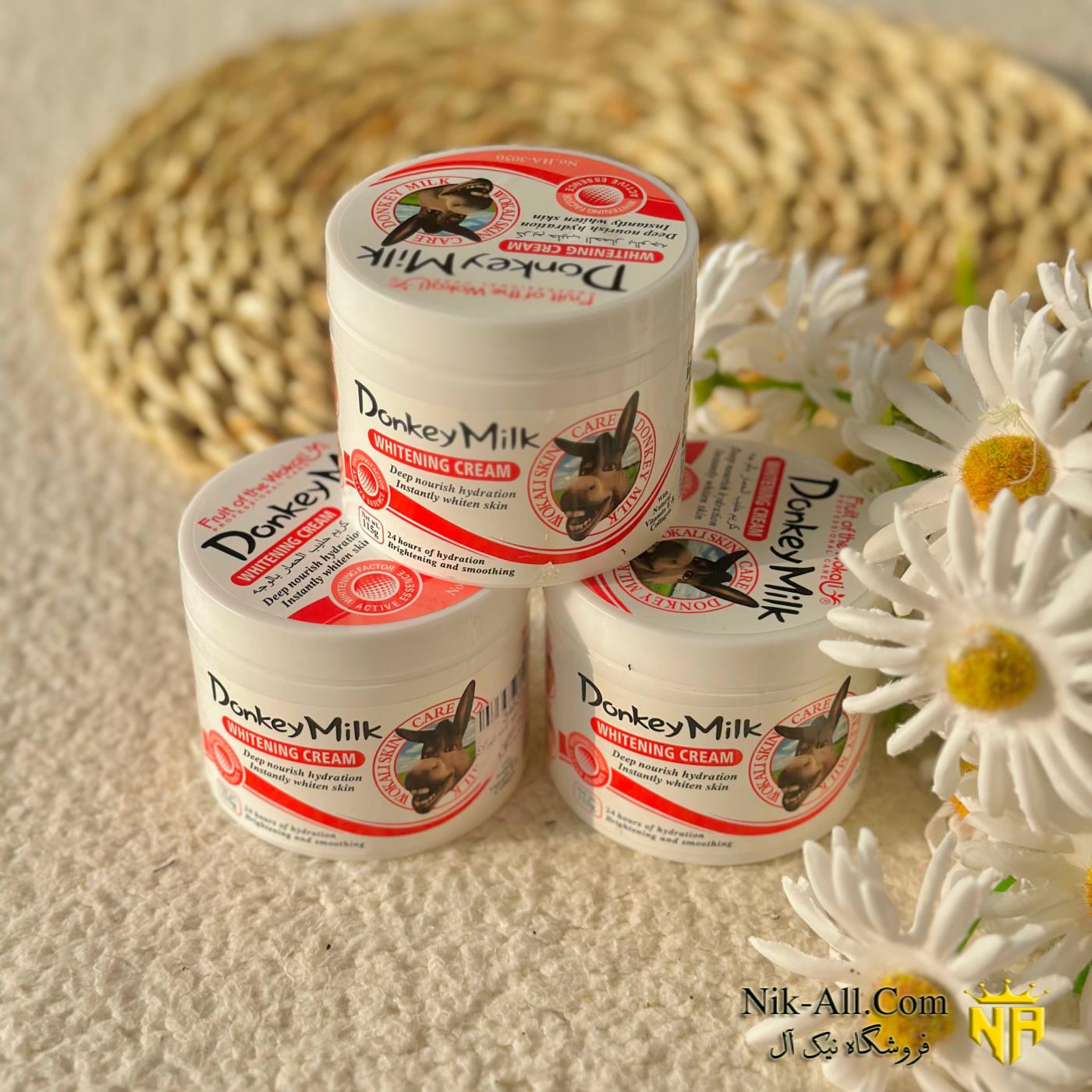 کرم سفید کننده شیرالاغ