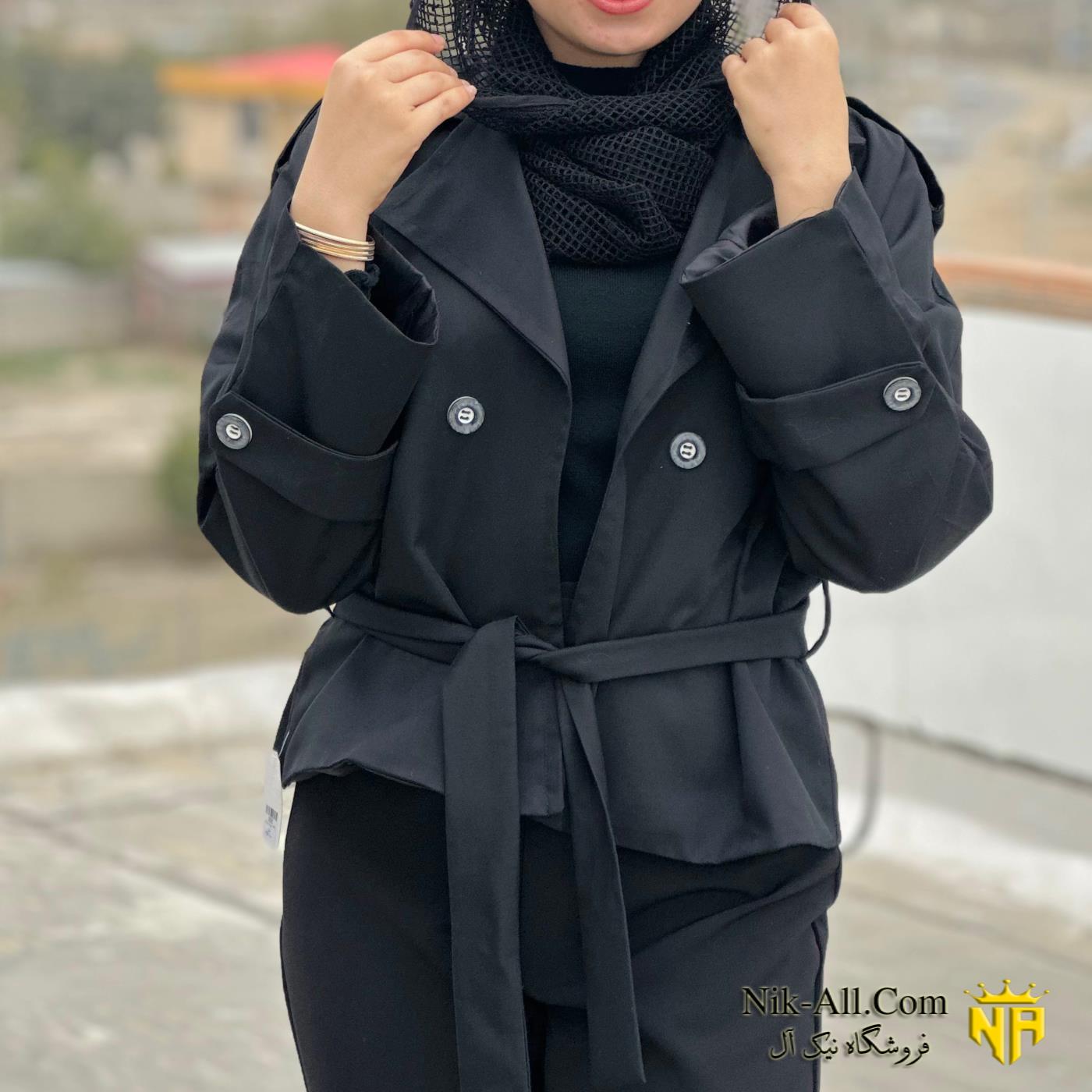 ترنچ کت کوتاه 