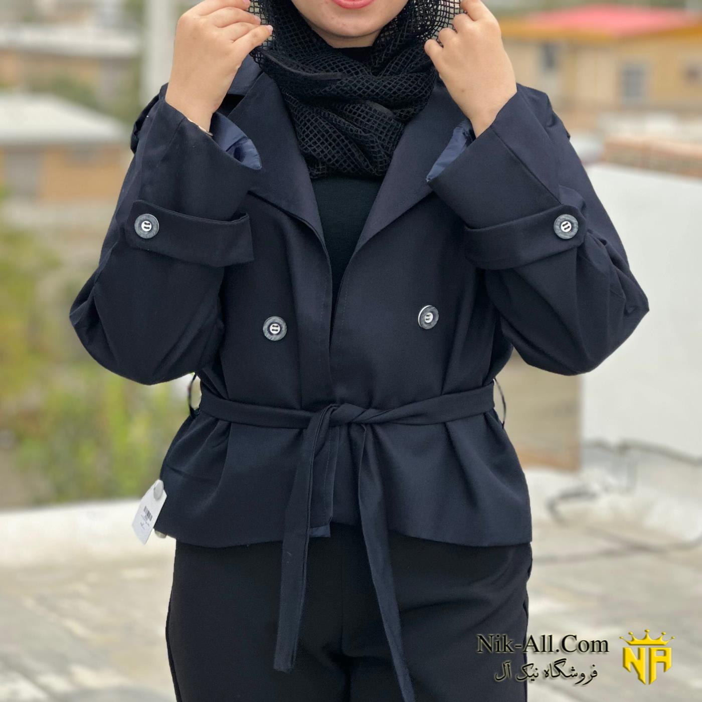 ترنچ کت کوتاه 