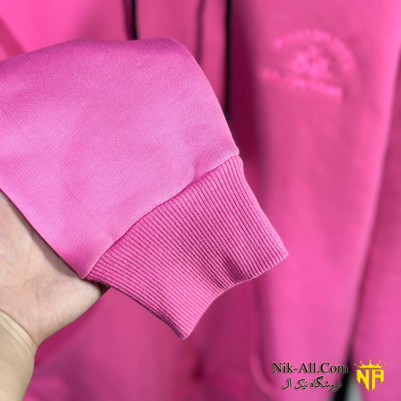 هودی اسپرت صورتی 