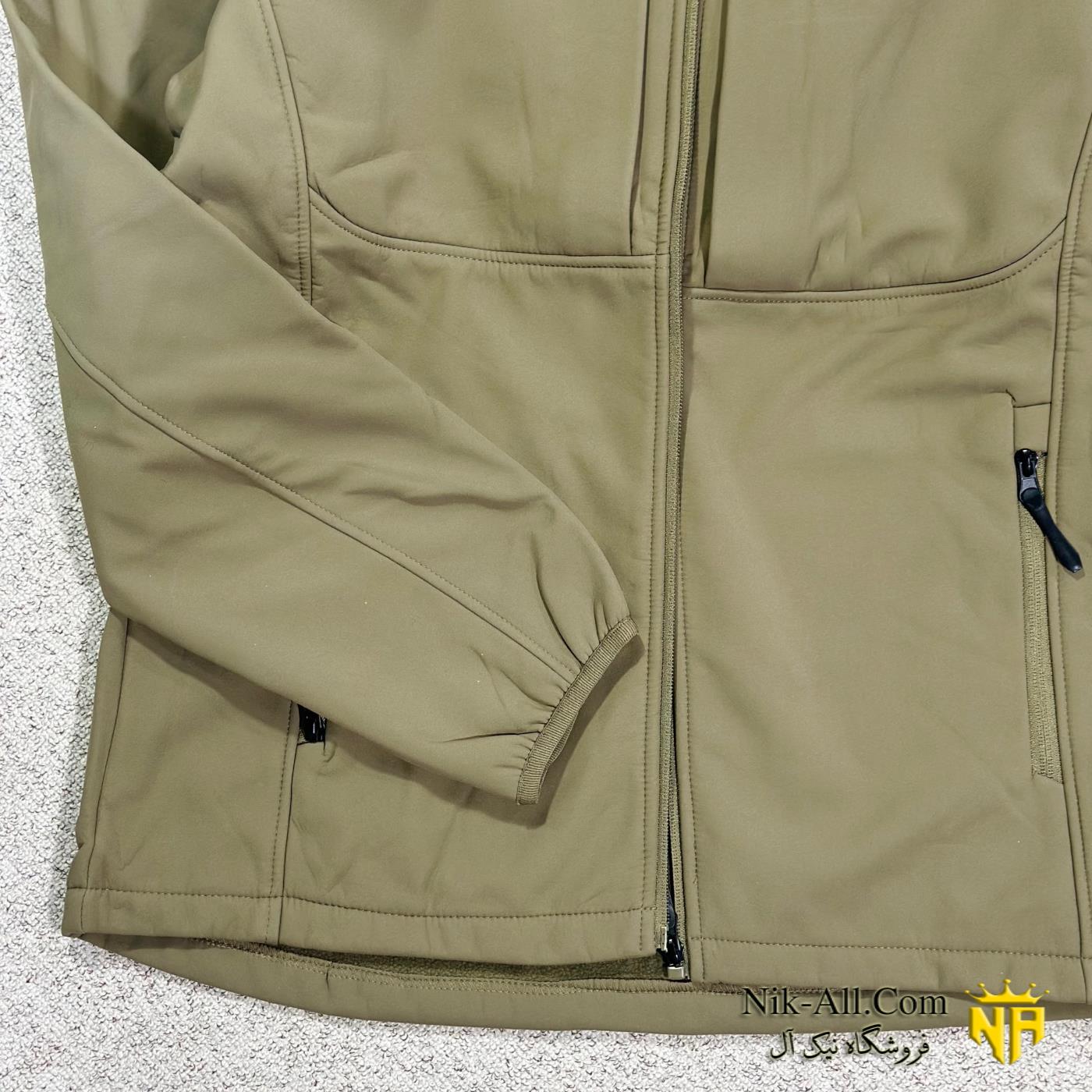 کاپشن مردانه 6611خاکی