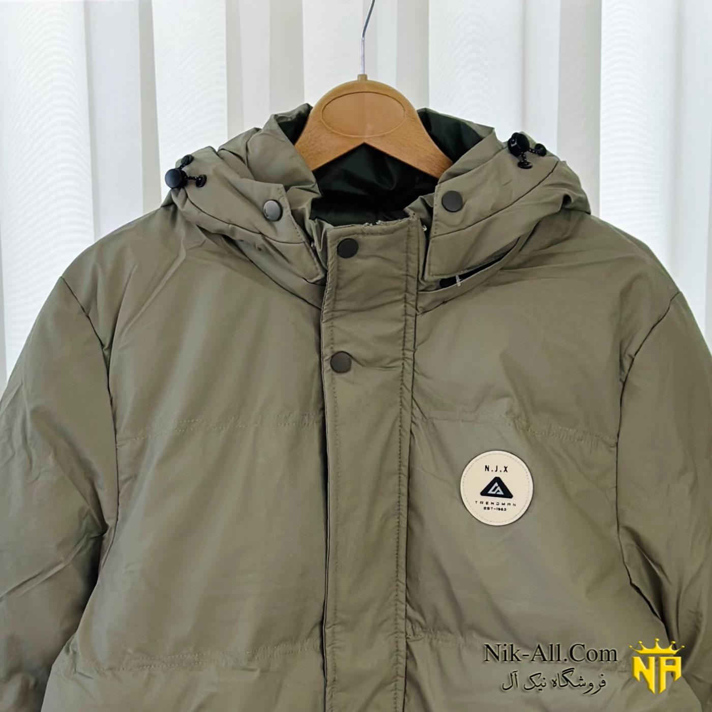 کاپشن مردانه 6566 سبز