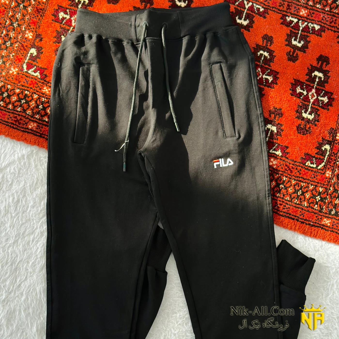 شلوار اسلش بیلسی فیلا مشکی 