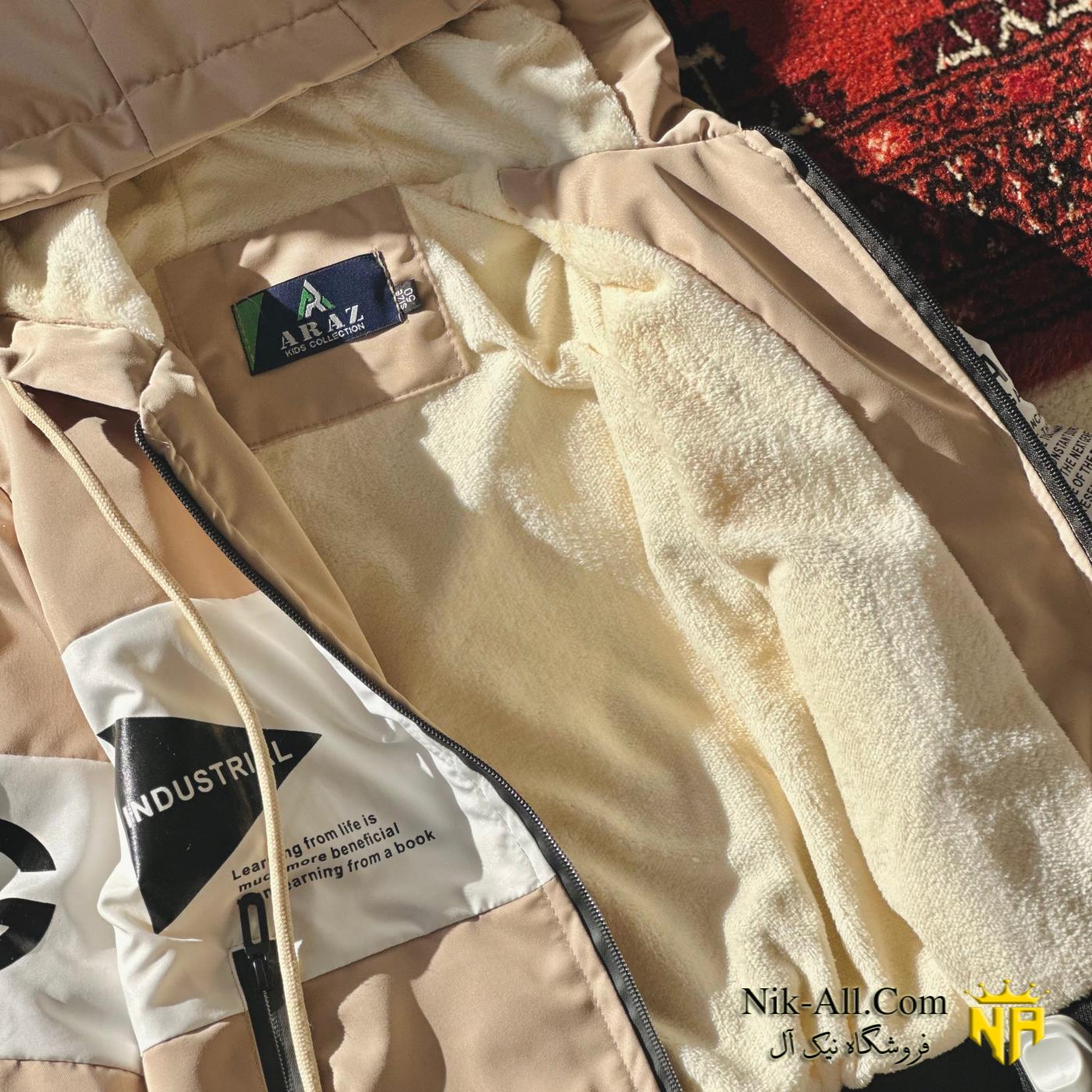 114سوئیشرت وسط سفید کرم 