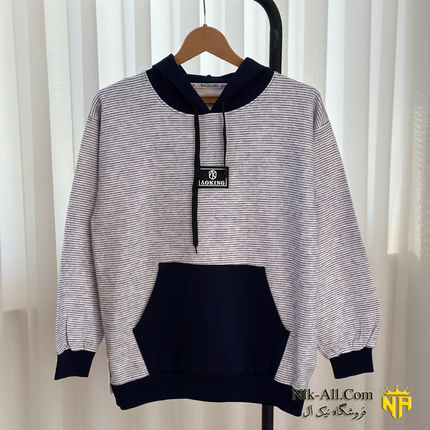 4519 هودی حروف ریز سایز 65