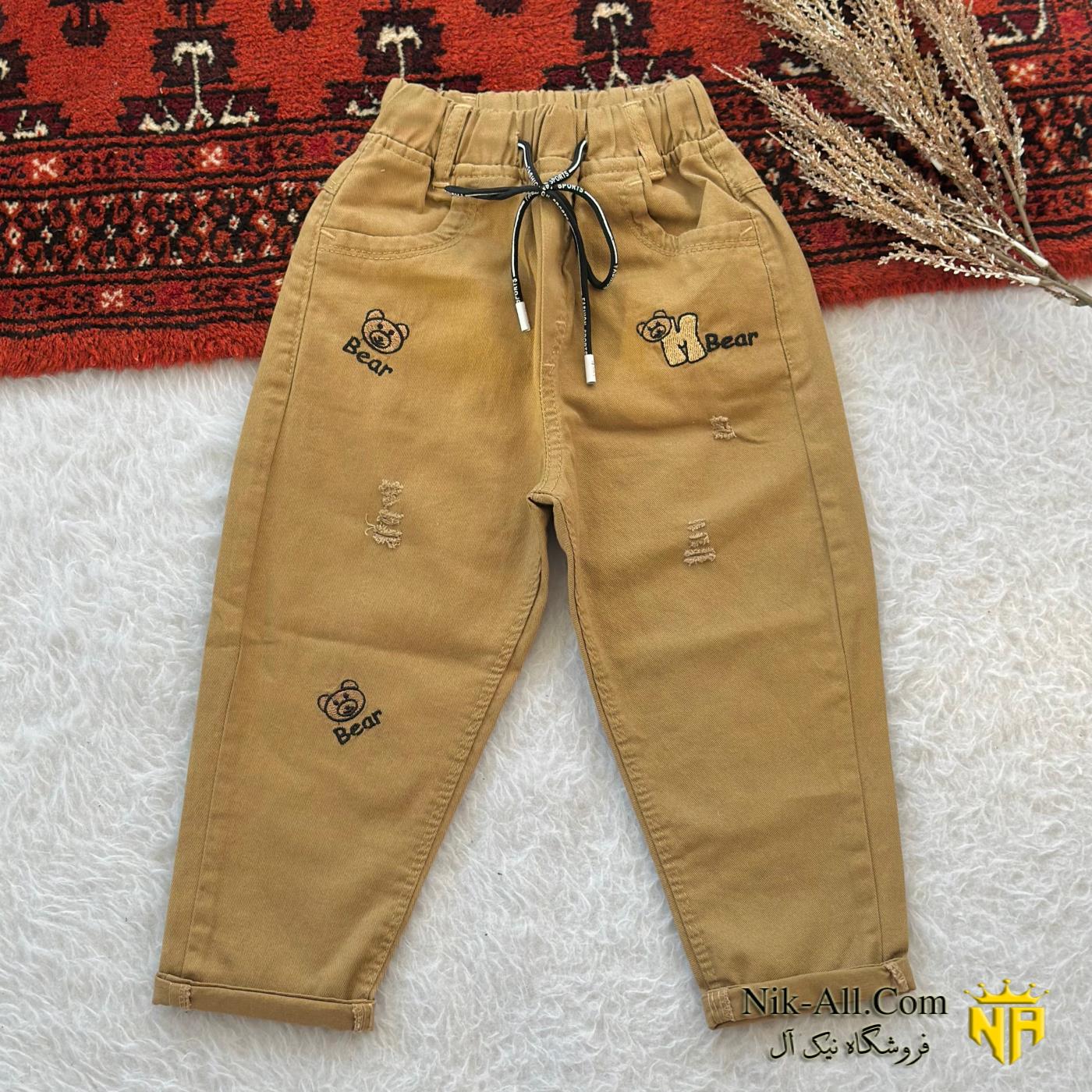 1781 شلوار نقلی کتان سایز 60