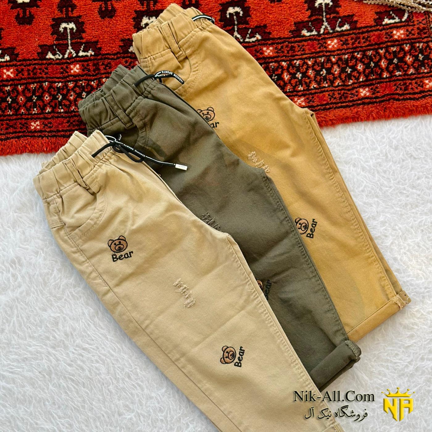 1781 شلوار نقلی کتان سایز 60