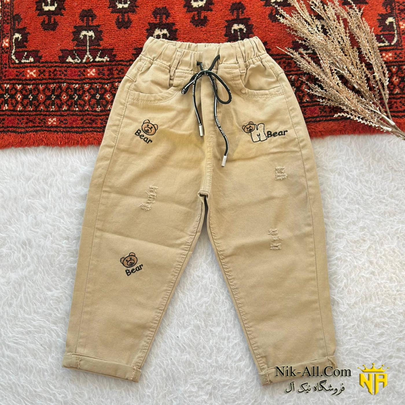 1781 شلوار نقلی کتان سایز 60