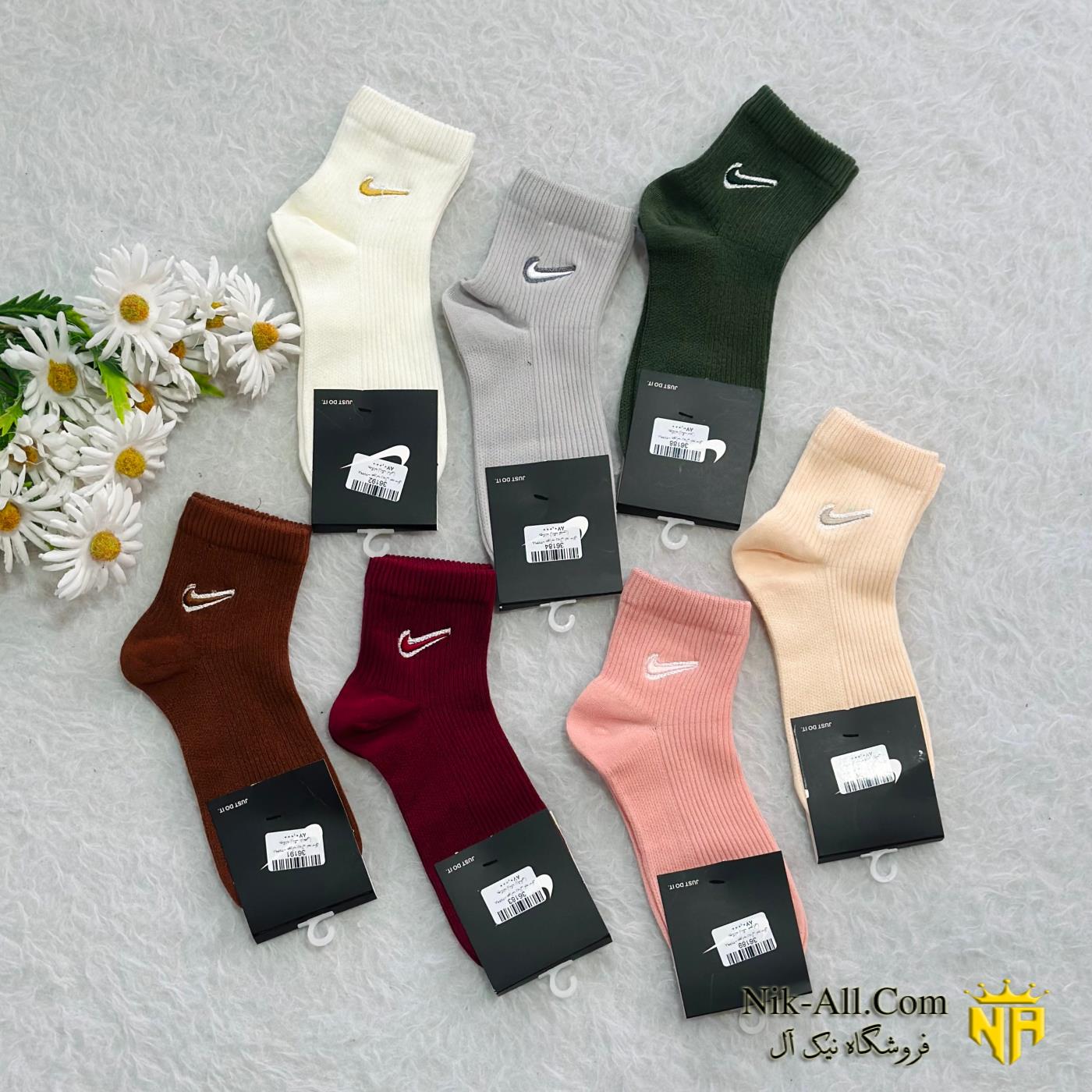 جوراب ریبال نیم ساق بچگانه 