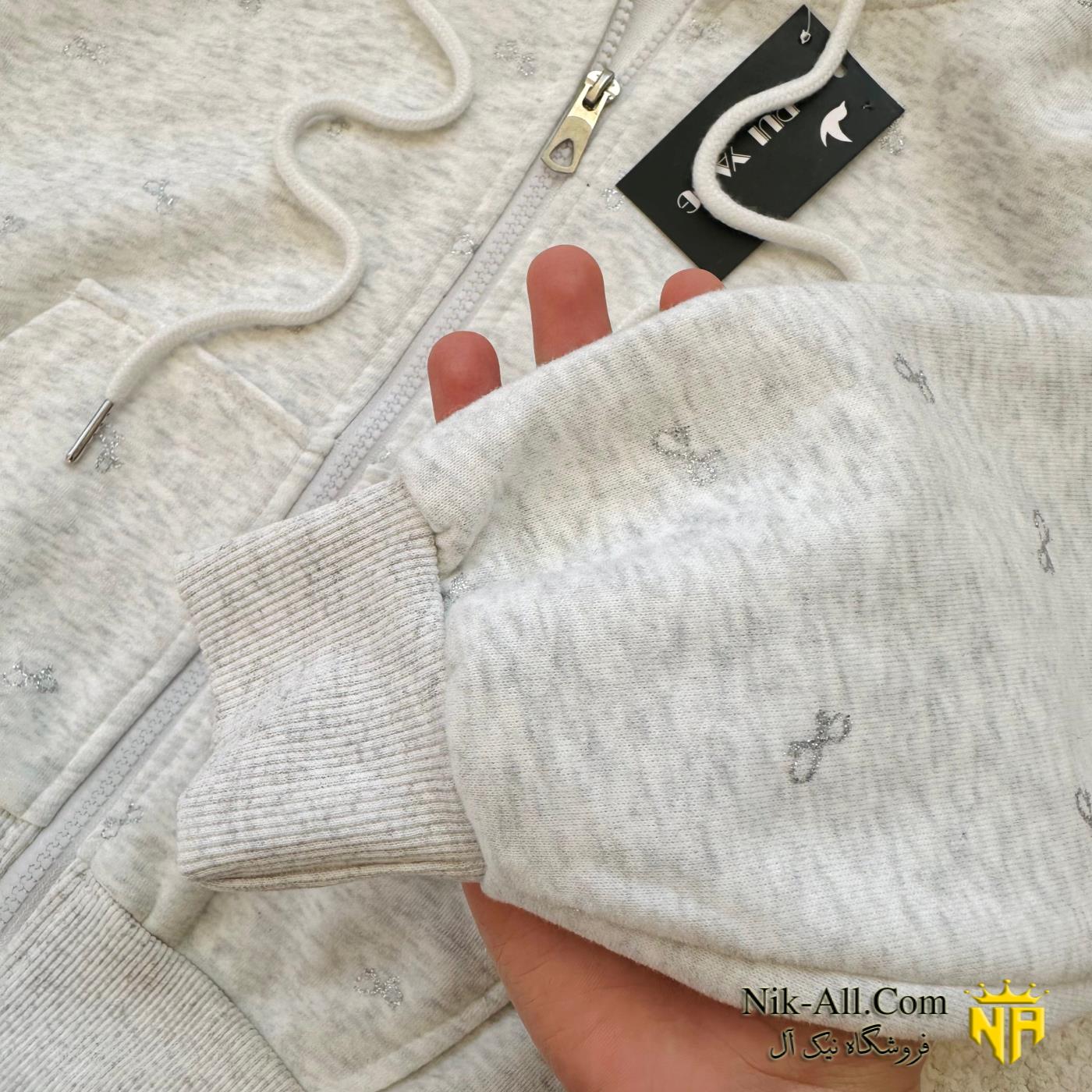 سوئیشرت شلوار دخترانه سفید 