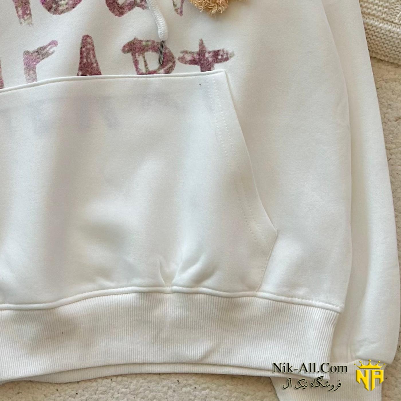 هودی خارجی عروسکی سفید 