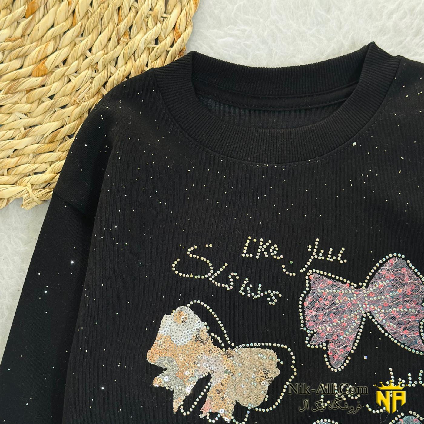 بولیز پاپیونی خارجی مشکی 