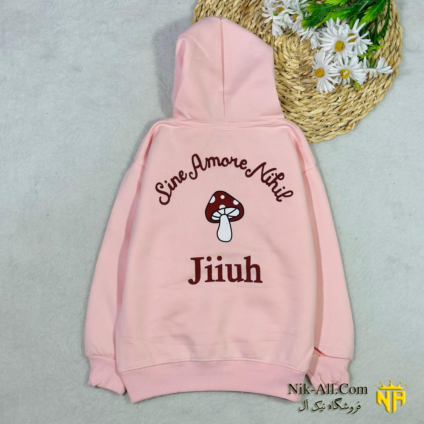 هودی خارجی قارچ صورتی 
