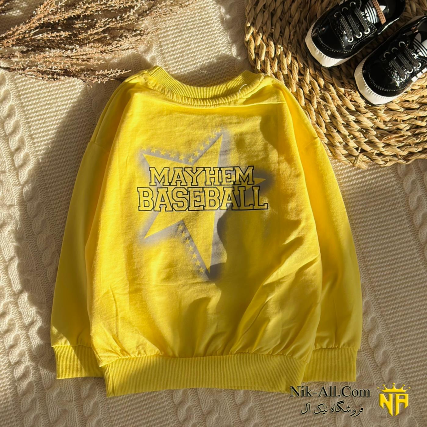 بولیز پسرانه وارداتی زرد