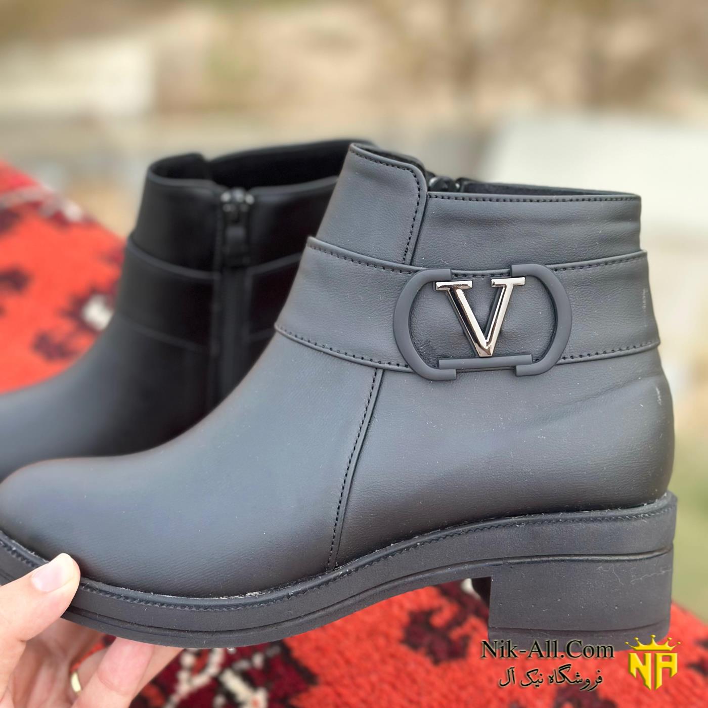بوت زنانه مشکی V