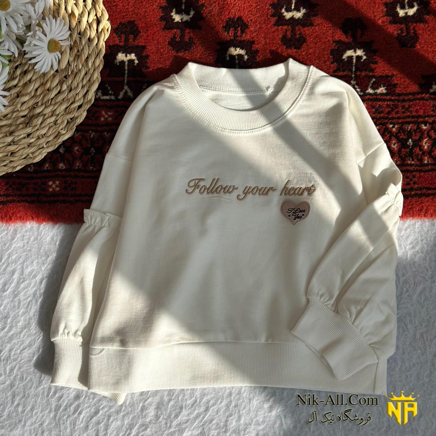 بلوز تک آستین فانوس سایز 50