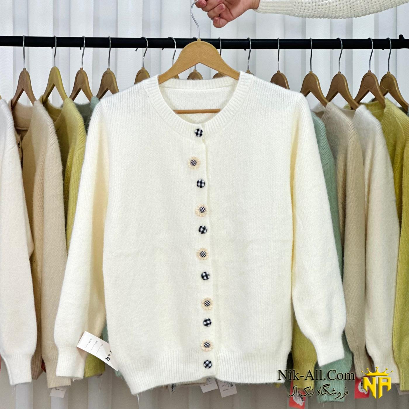 ژاکت خارجی طرح گل 