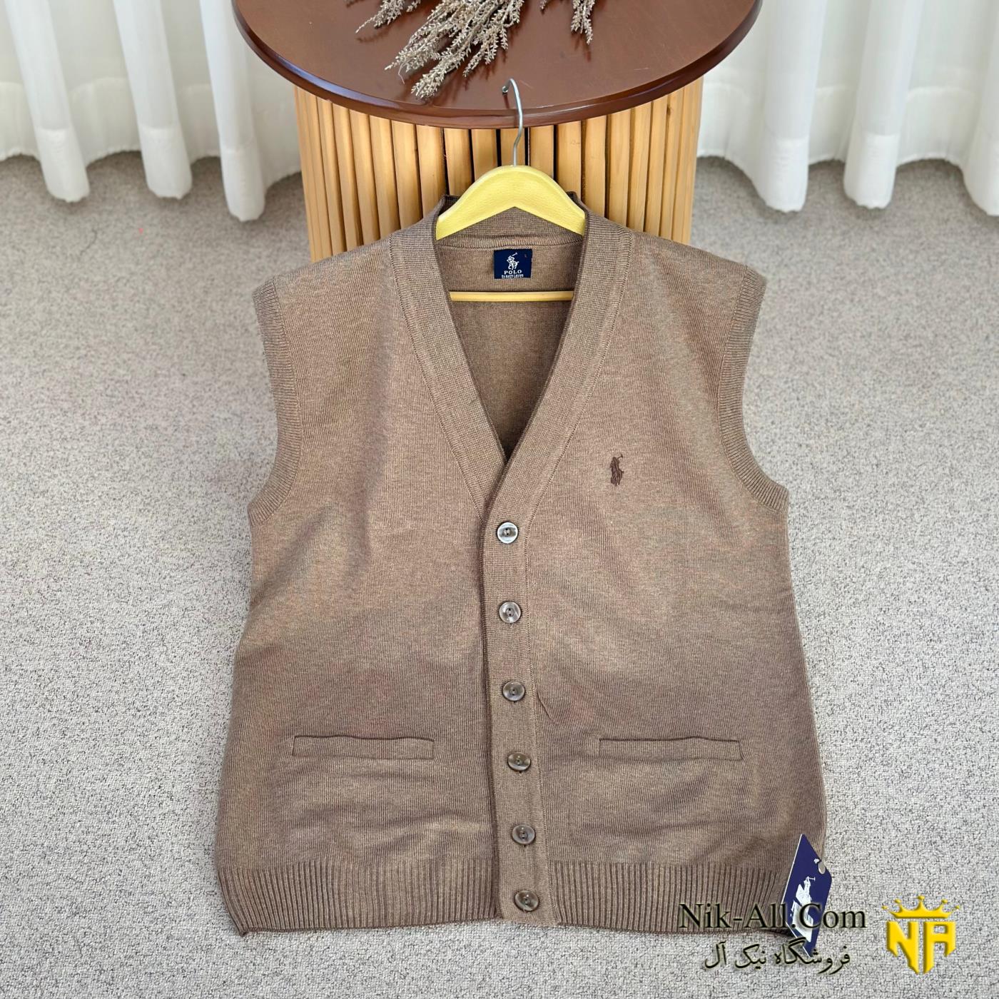 ژیله مردانه نخ ترک سایز L