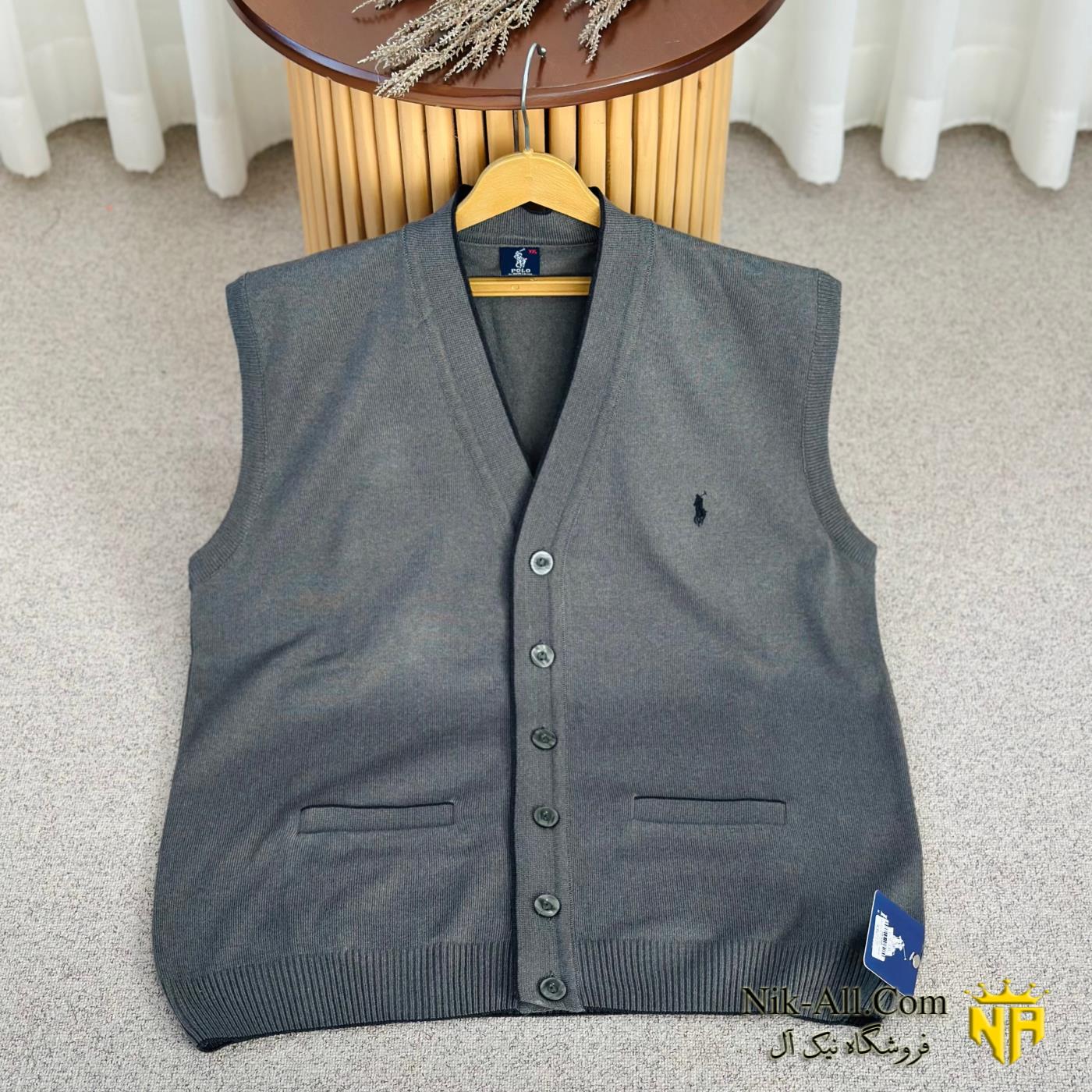 ژیله مردانه نخ ترک سایز 2XL